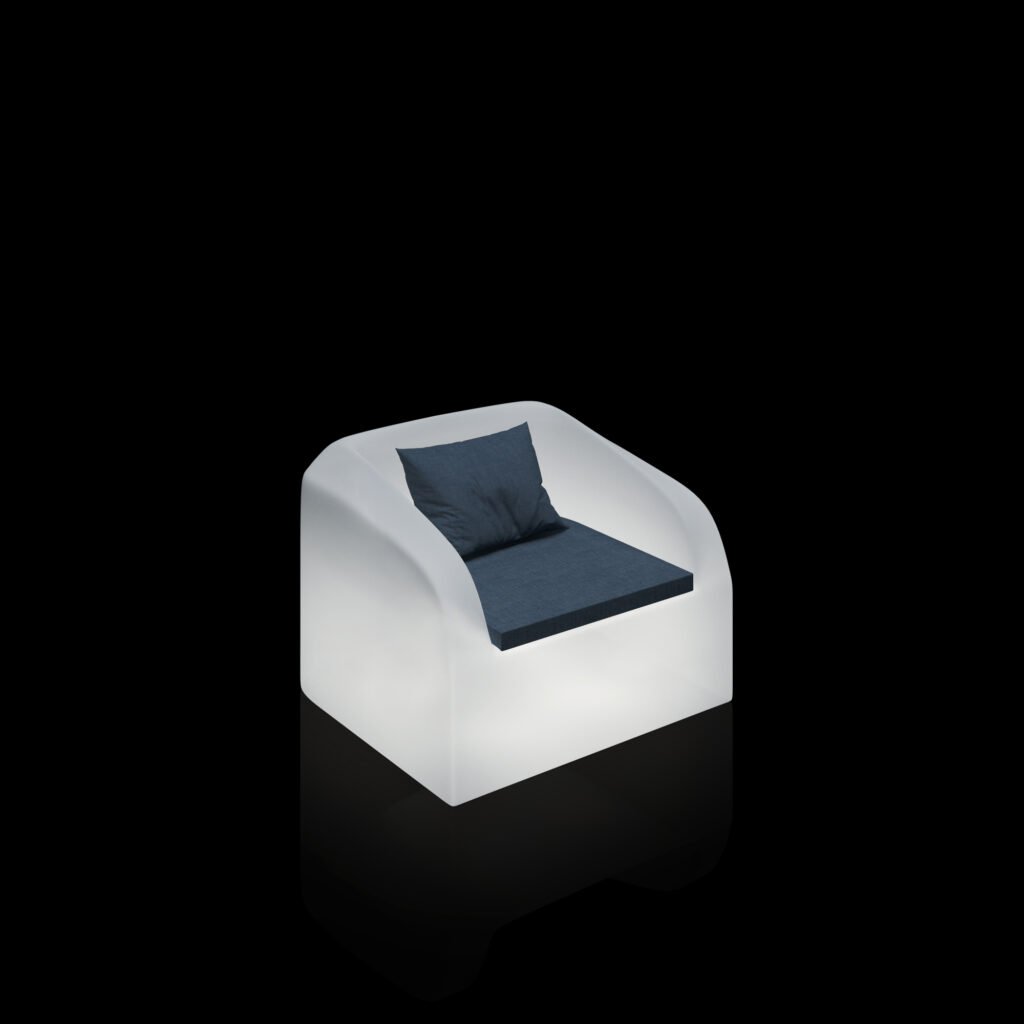 Chair With Light LED Armchair RGB Outdoor
