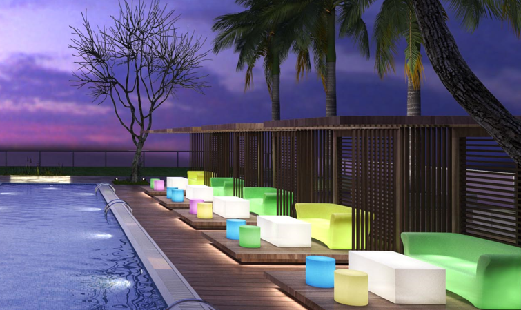 LED Coffee Tables can change color or stay one color during your event. A coffee table is the best option for your guests to place food and drinks in a lounge setting.