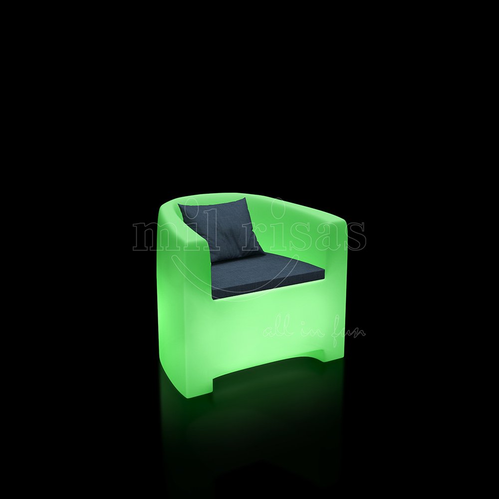 LED Color Changing Club Sofa