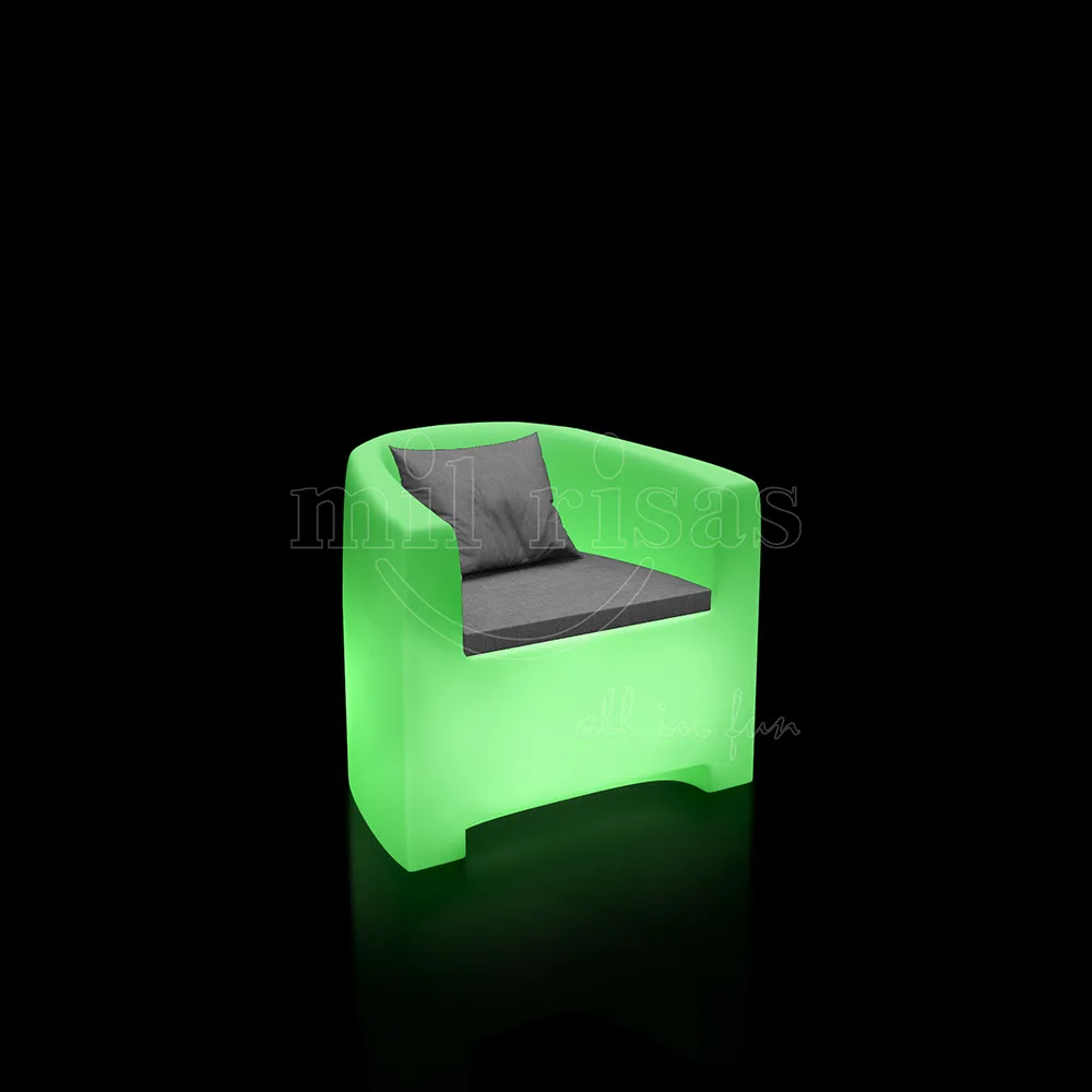 LED Color Changing Club Sofa