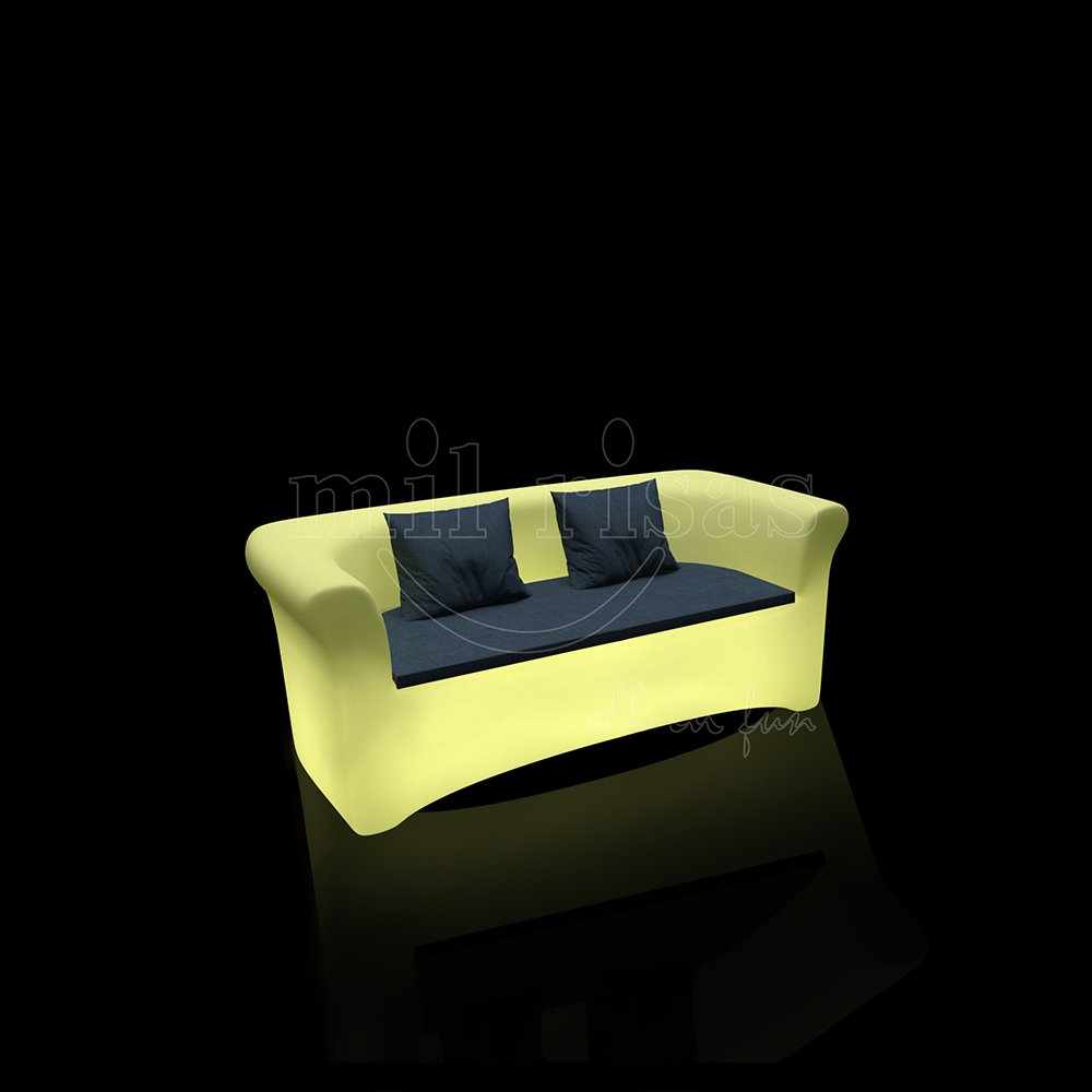 LED Double Back Sofa