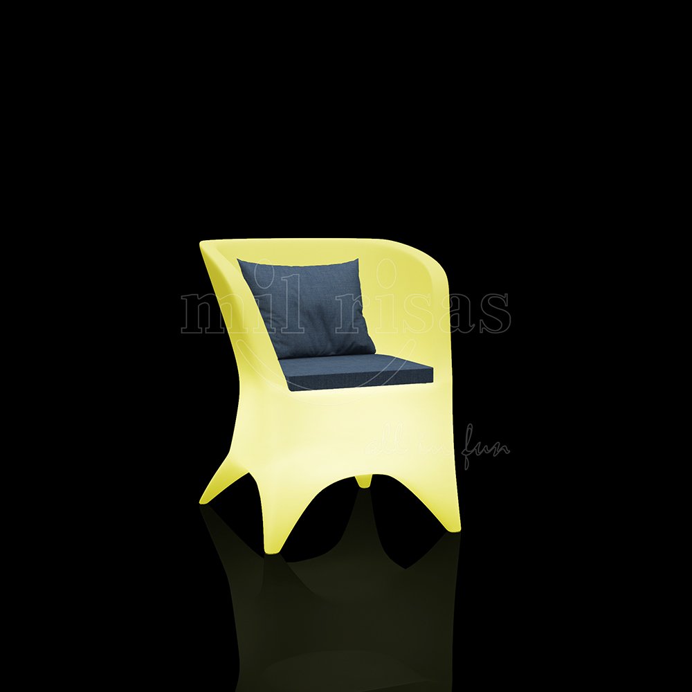 LED Outdoor Light-up Armchair