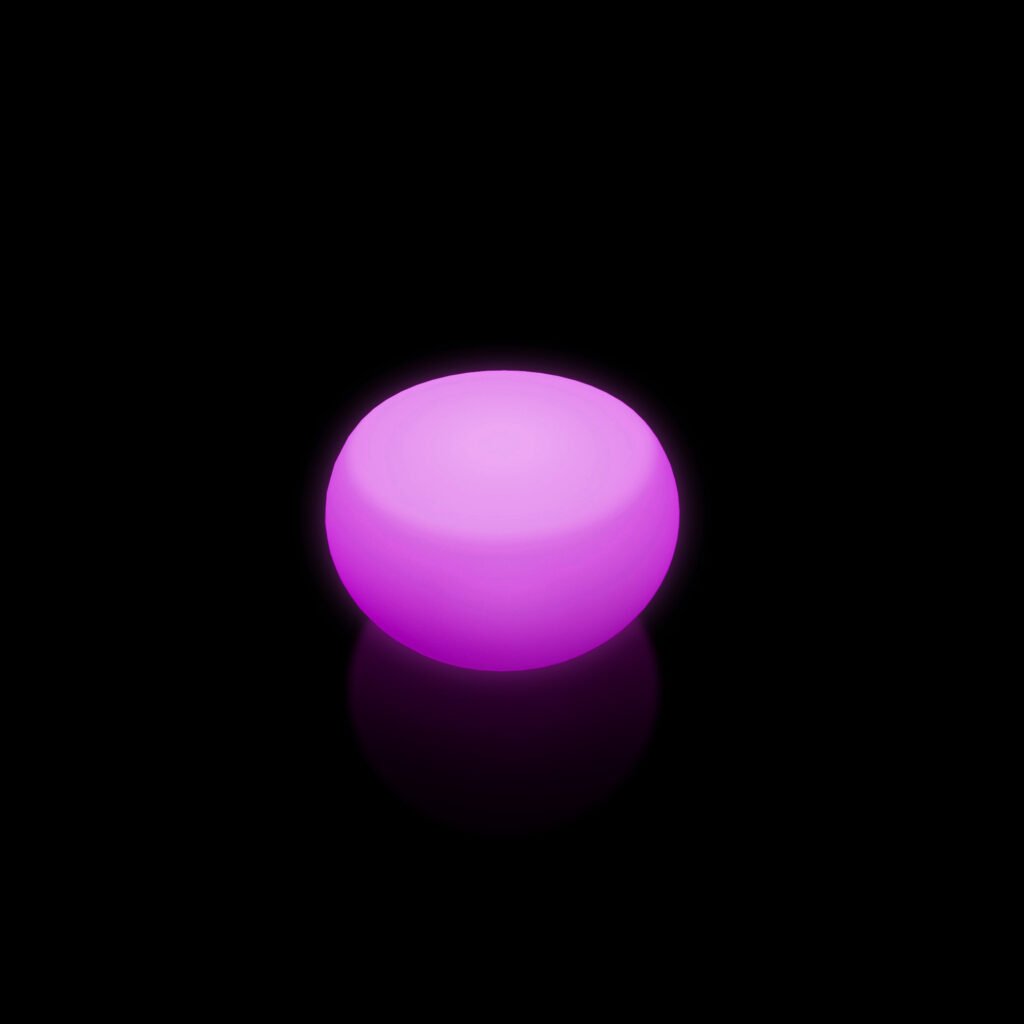 LED Oval Stool