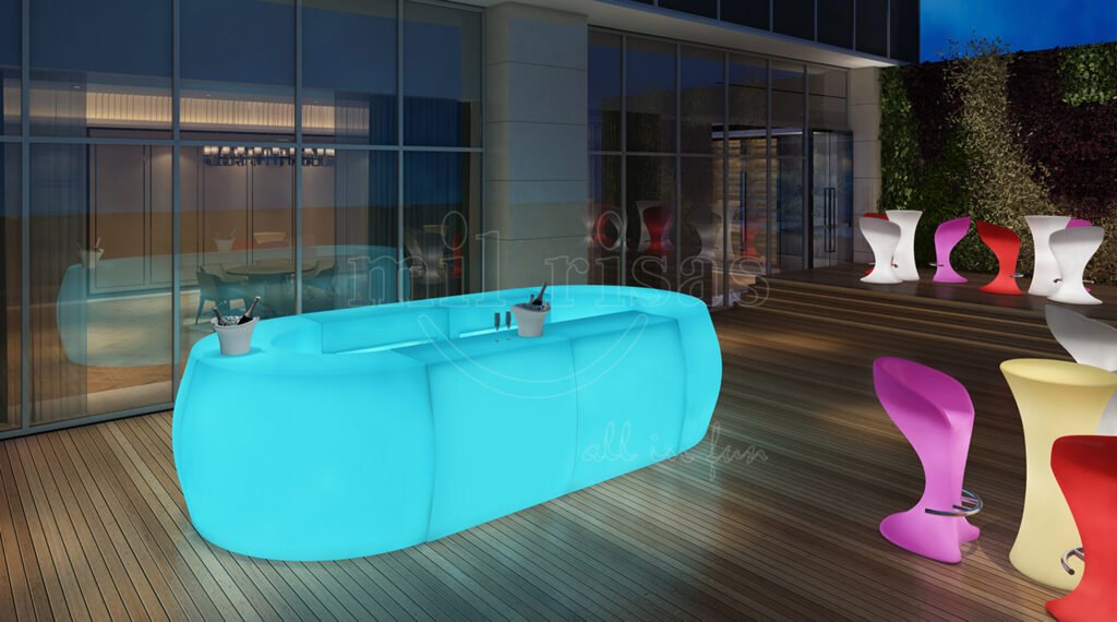 LED Straight Bar Counters