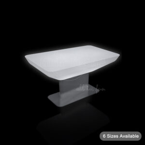 Medium Illuminated Coffee Table RGB LED Furniture Colorfuldeco