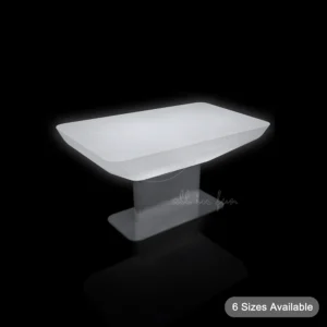 ミディアム イルミネーション コーヒー テーブル RGB LED 家具 Colorfuldeco