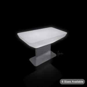 Small Light-up End Table LED Lighted Furniture Colorfuldeco