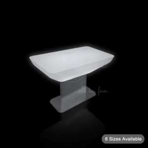 スモールライトアップエンドテーブル LED照明付き家具 Colorfuldeco