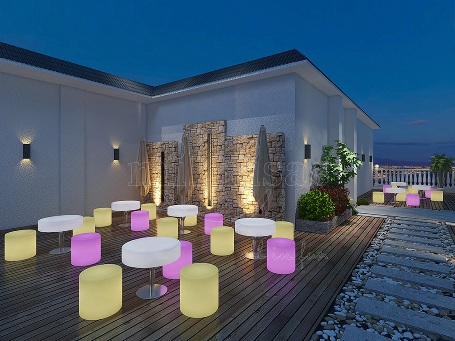 The Chic LED Coffee Table