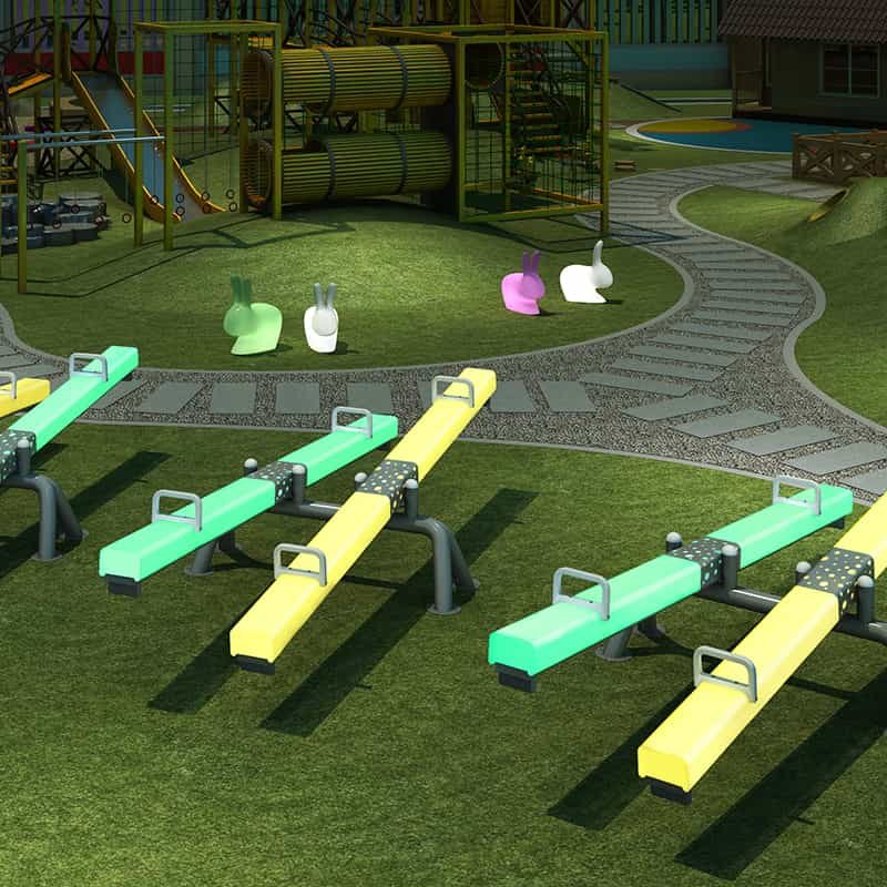 Twin LED Seesaw