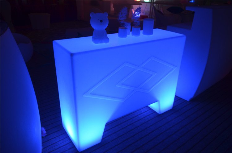 Unique Lighted Welcome Table