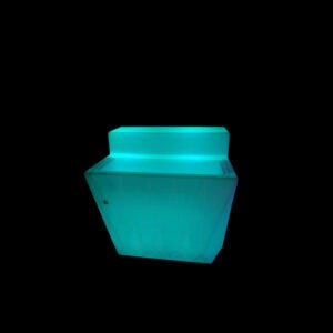 illuminated led straight bar counter with bucket for sale