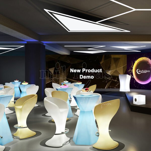 led light chair