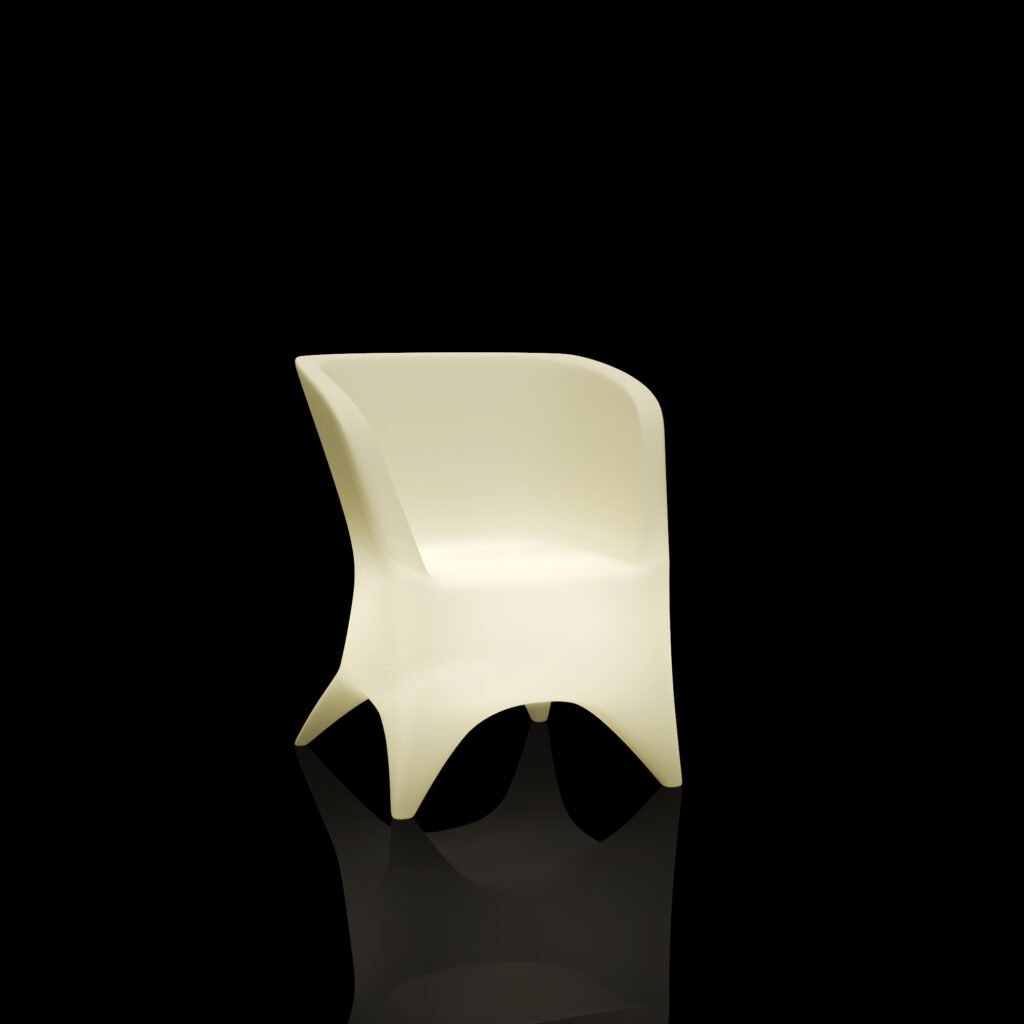 LED Outdoor Light-up Armchair
