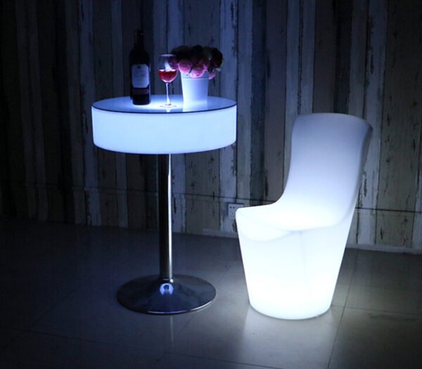 light up table and chairs