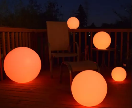 rechargeable outdoor table lights