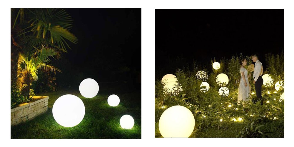 70 cm led ball light