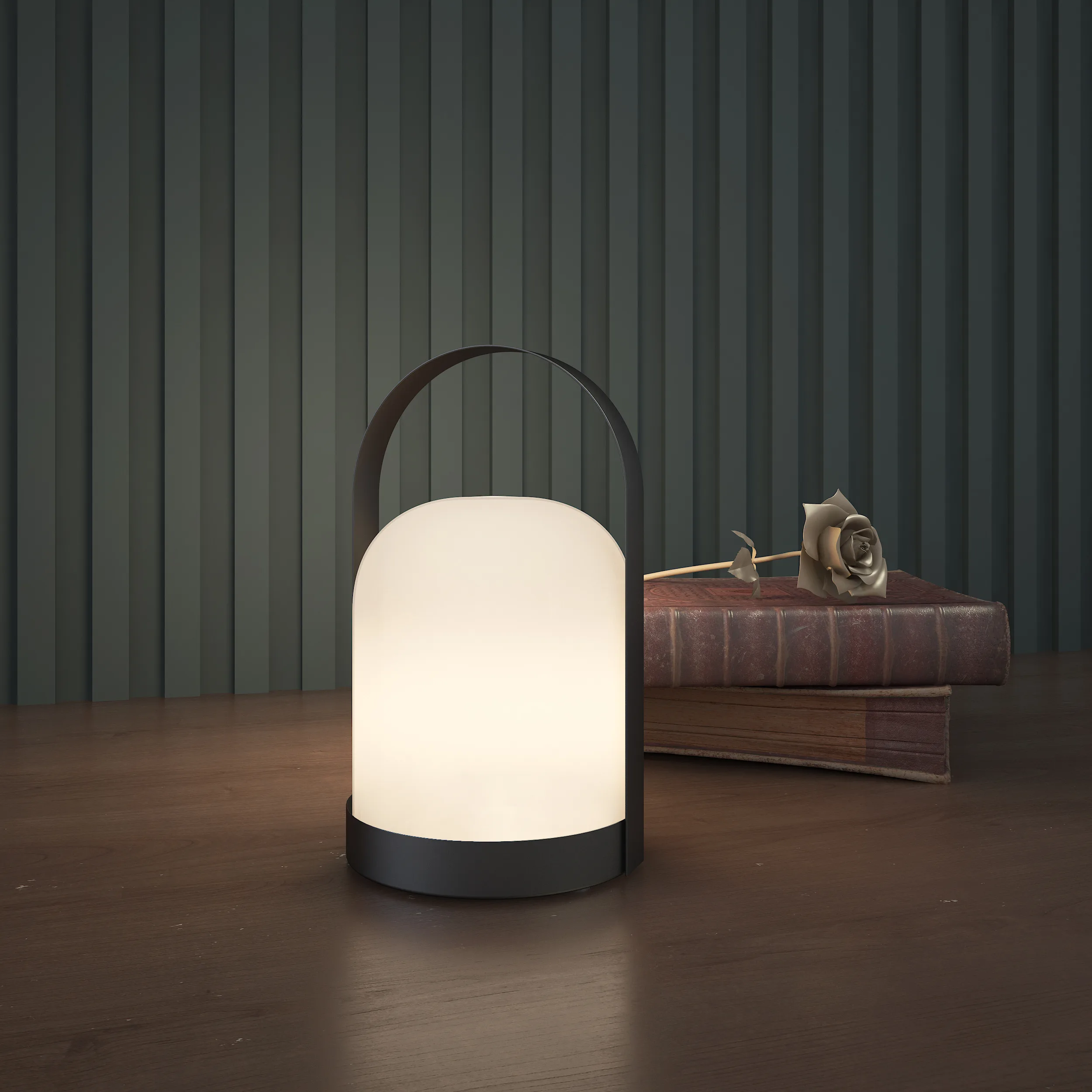 Lámpara de mesa led portátil de mano Colorfuldeco