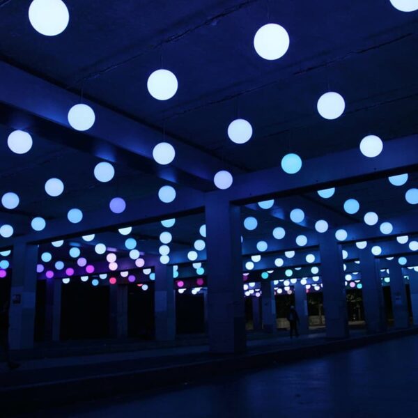 Small LED Balls for Decor | 12 cm Glow Balls | Colorfuldeco