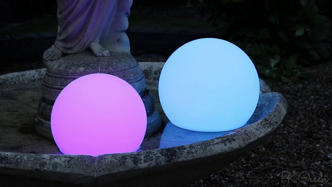 floating LED balls