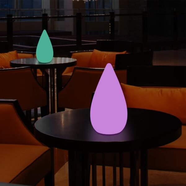 Indoor table led tear drop pendant lights