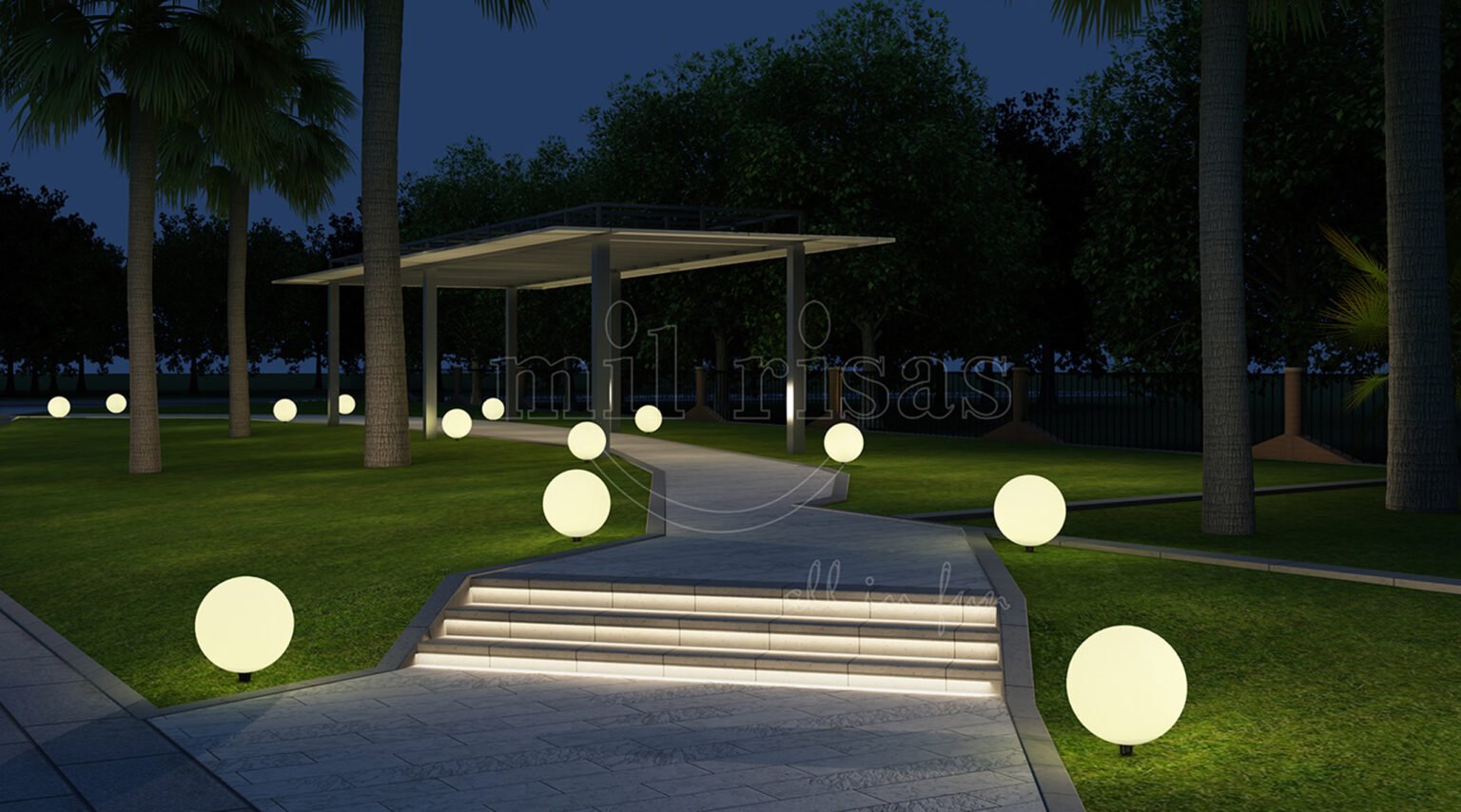 Outdoor Solar Light Balls 1
