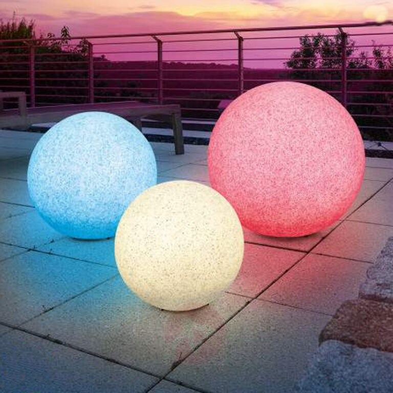 EcoFriendly Solar Glow Balls for Outdoor Decor Colorfuldeco