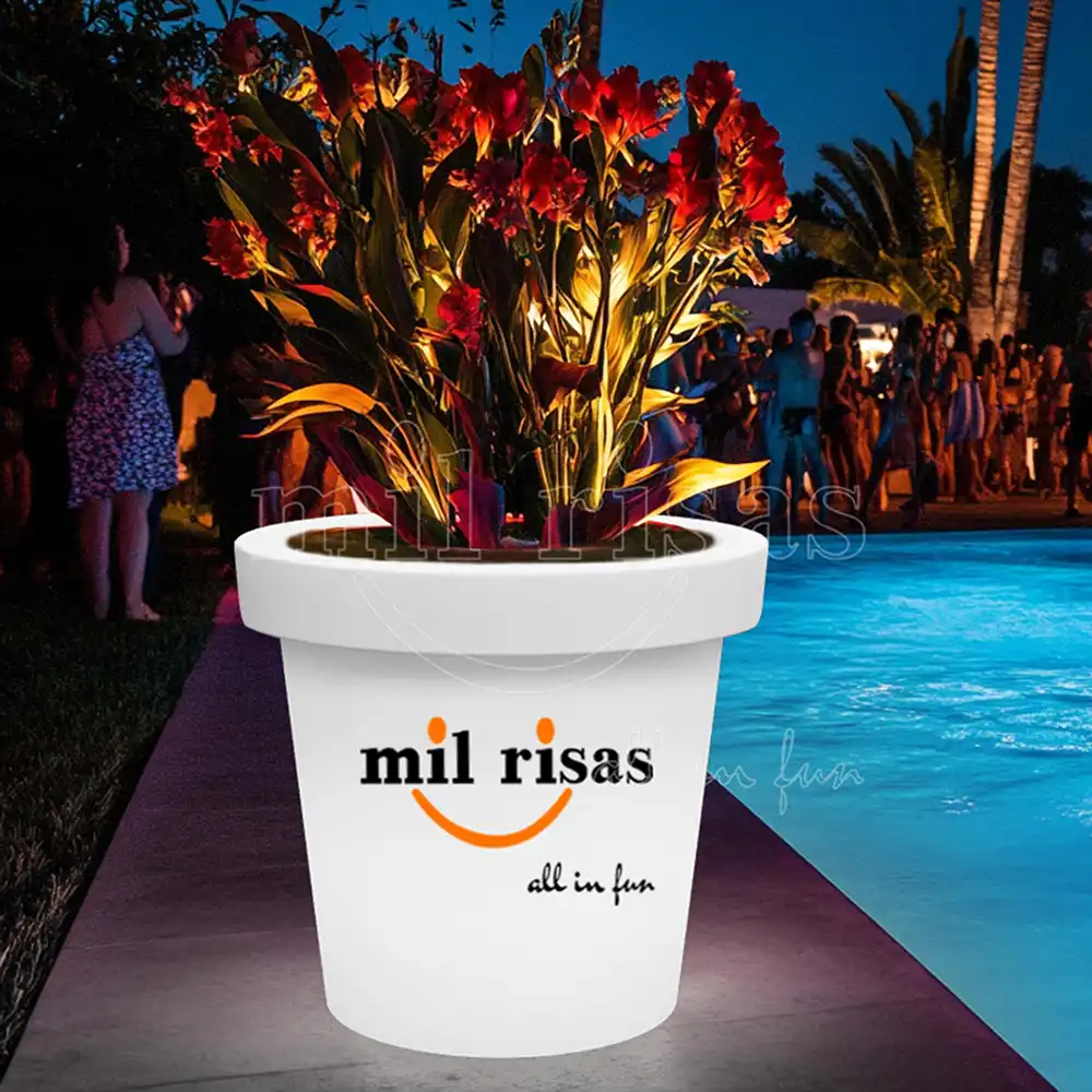 LED Flower Pots