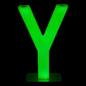 custom led letter lights Y
