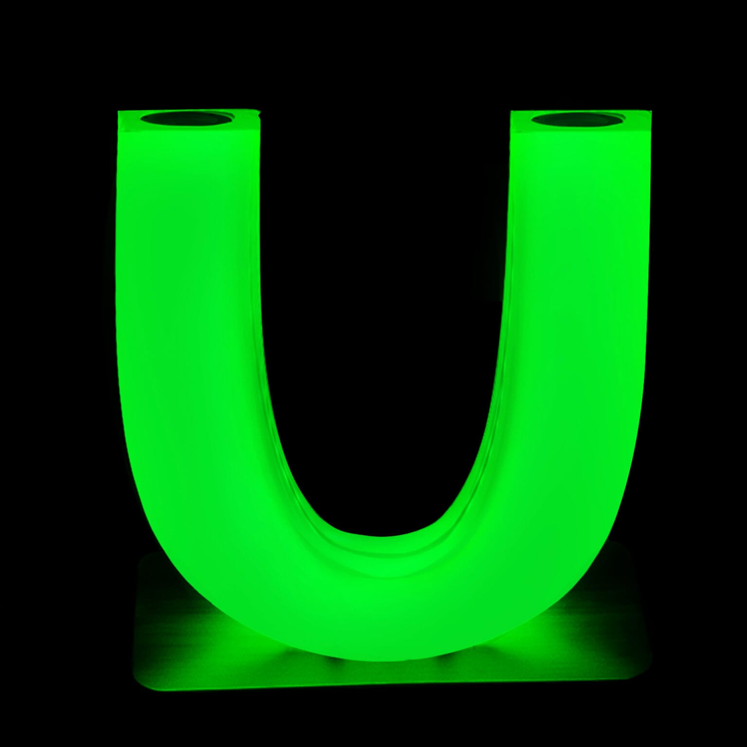 LED Alphabet Letters U | LED Lighted Letters | Colorfuldeco