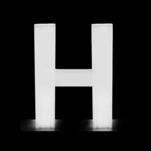 led letters signs H