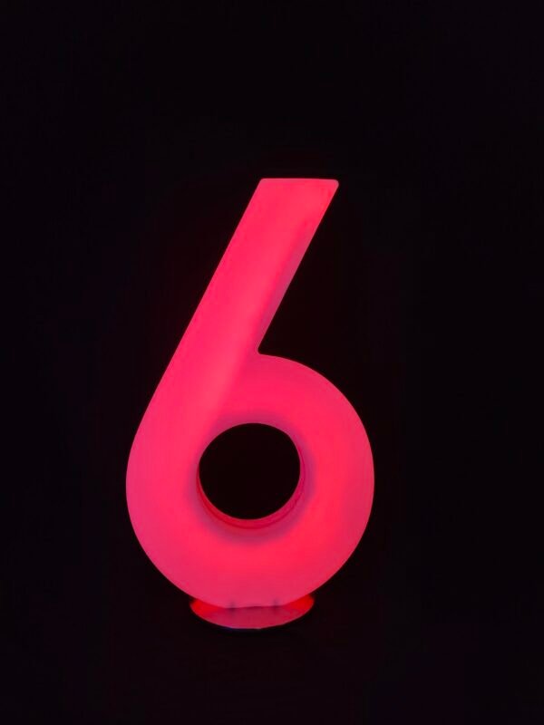 led light numbers 6-3