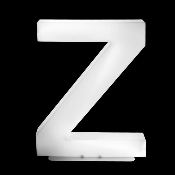 led wall letters Z