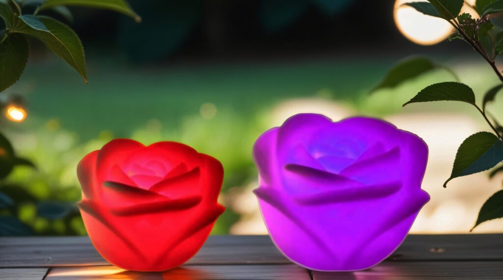 Add Elegance with Roses with LED Lights