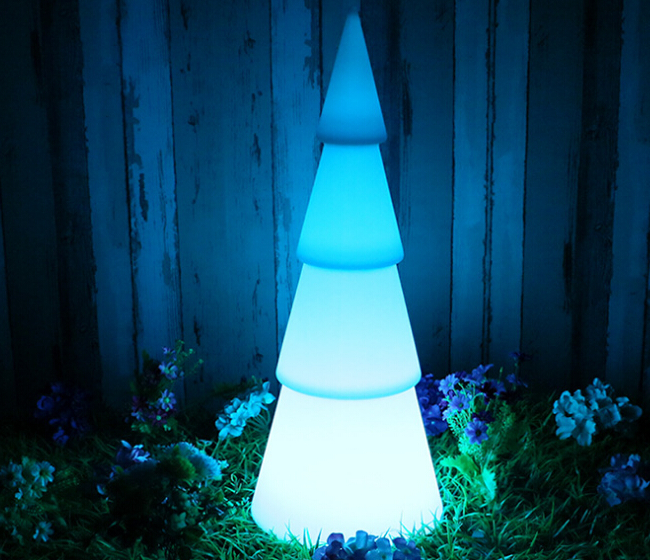 artificial round LED light christmas tree light