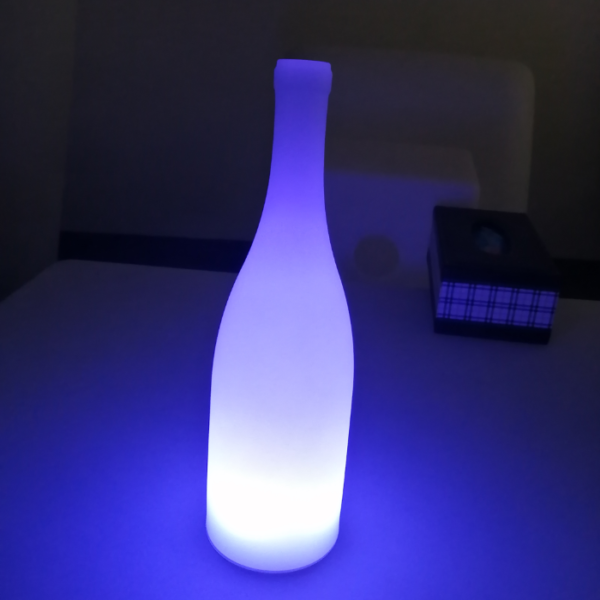 Colorfuldeco brightest led desk lamp design beer bottle lamps for decorative purple
