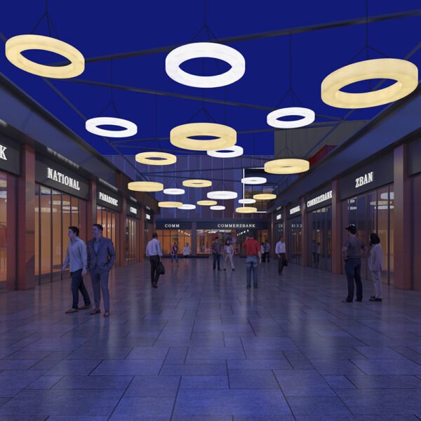 Modern Round LED Ceiling Light Fixtures