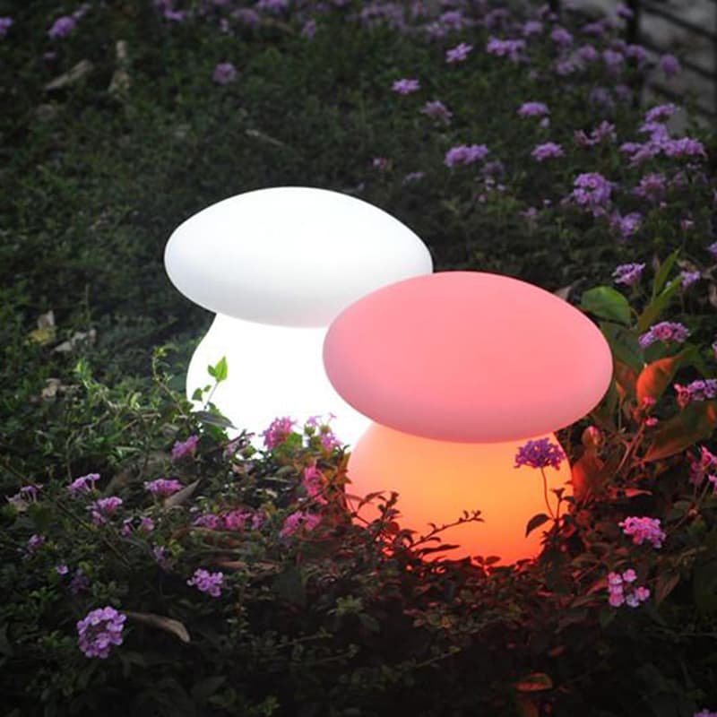 Mushroom Battery Lights