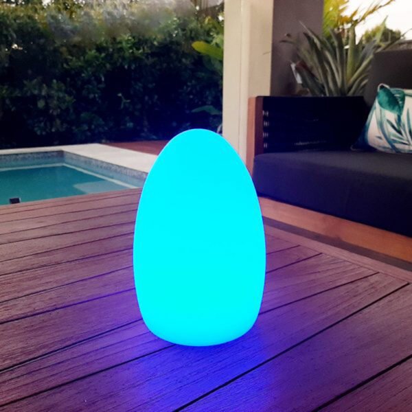 Small Table Lamp Rechargable LED Egg Lamp Portable 1