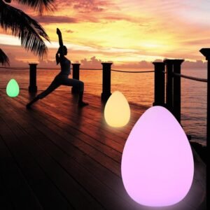 outdoor wireless egg light floor standing lamps 1