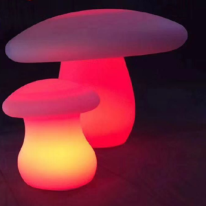 portable outdoor lights rechargeable mushroom lamp outside yard area lighting