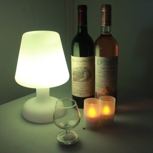 small cordless led battery operated table lamp