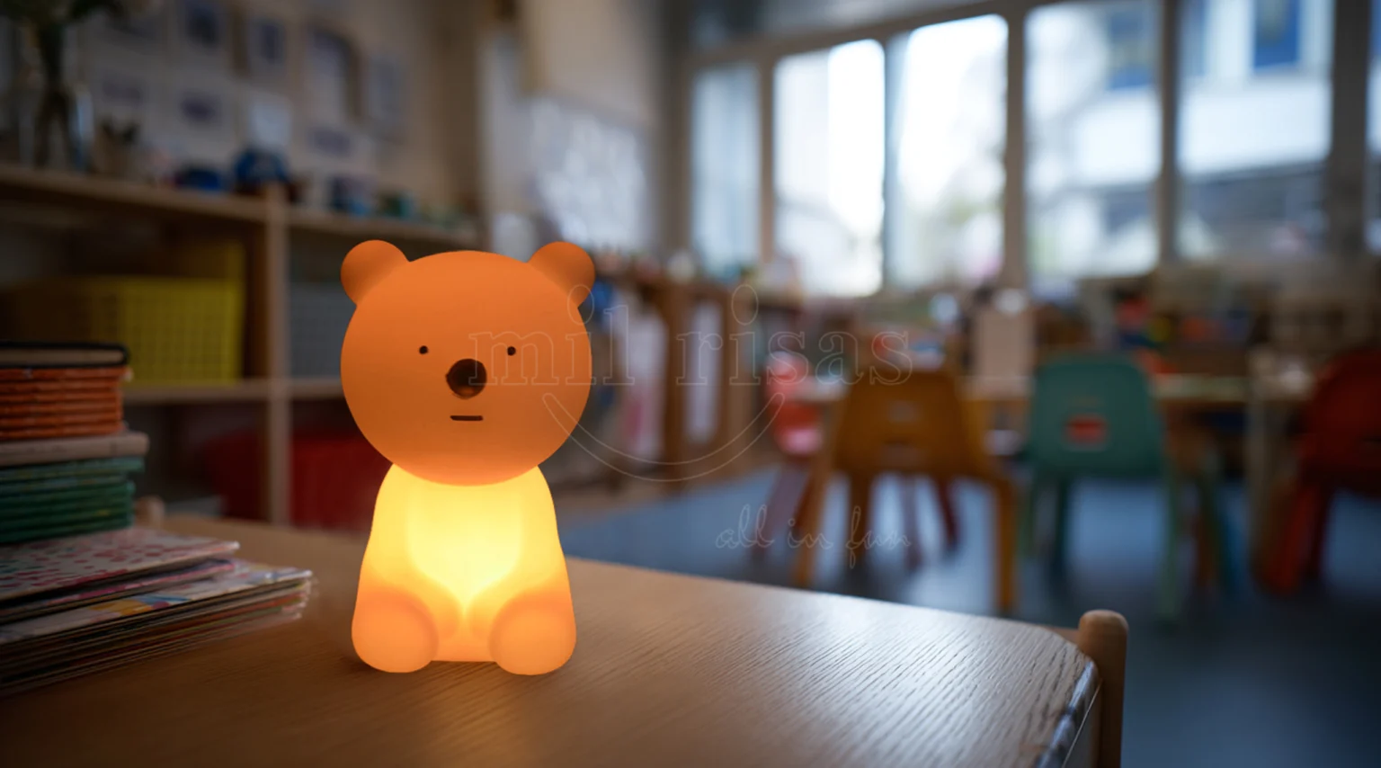 Creëer uitnodigende kleuterruimtes met onze kindvriendelijke bureaulamp in de vorm van een dier