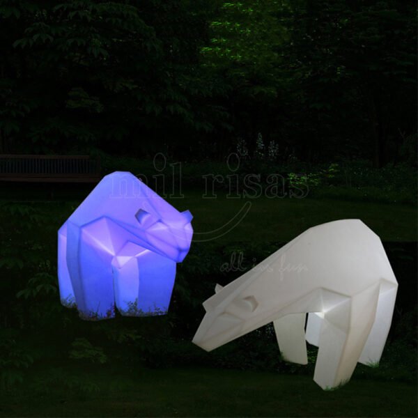 Create a Magical Forest Ambience with Polar Bear Lamps