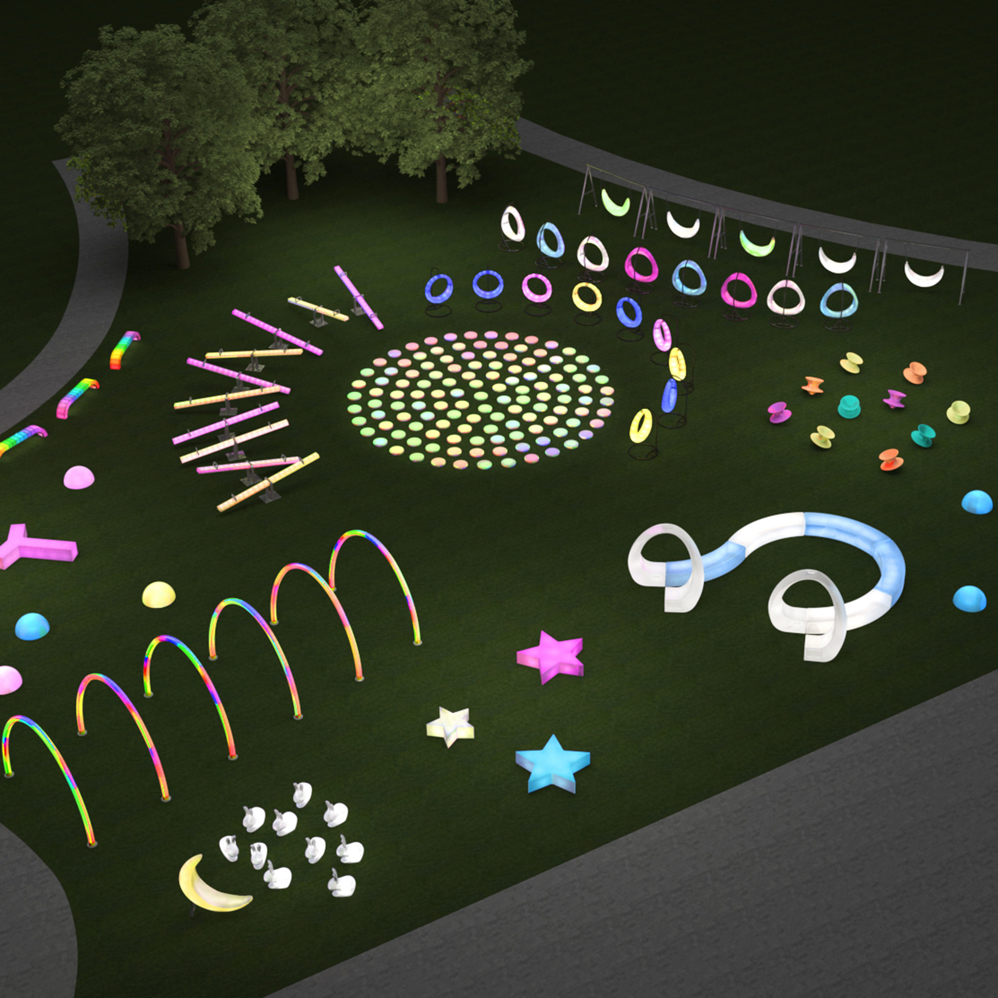 Charming Bunny Solar Lights | Outdoor Decor | Colorfuldeco