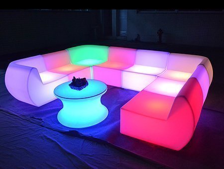 LED modular sofas