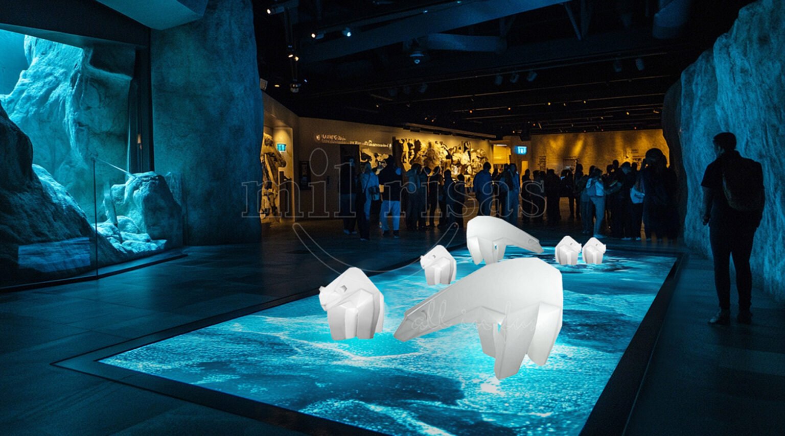 Make Your Polar Bear Exhibit Shine Year-Round with Animal Shaped Christmas Lights