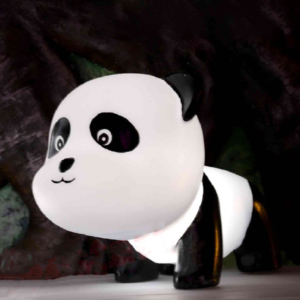 Panda shape table lamp animal led lights for nursery home decoration