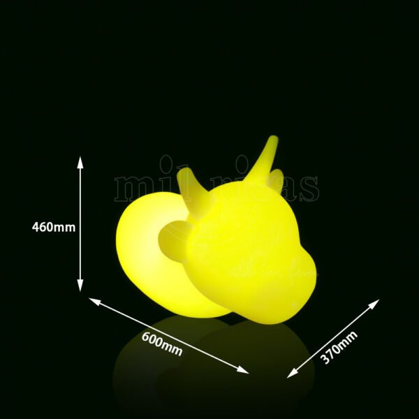 Size of Kids Animal Lamp LED Calf Shape Night Lights A245A