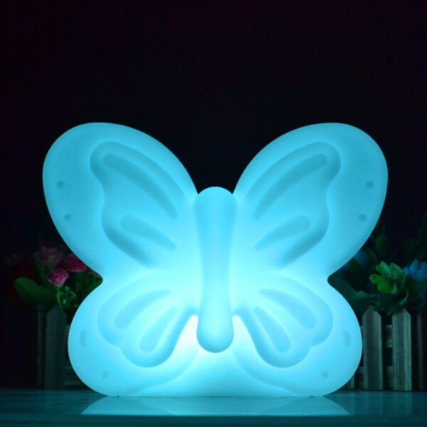 animal shaped table lamp with LED butterfly desk light